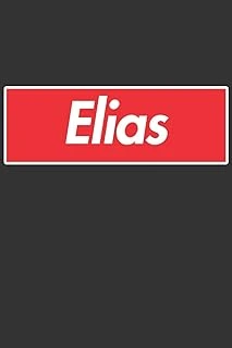 Elias: Elias Planner Calendar Notebook Journal, Personal Named Firstname Or Surname For Someone Called Elias For Christmas Or Birthdays This Makes The Perfect Personolised Custom Name Gift For Elias ürün görseli 1