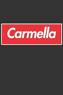 Carmella: Carmella Planner Calendar Notebook Journal, Personal Named Firstname Or Surname For Someone Called Carmella For Christmas Or Birthdays This ... Personolised Custom Name Gift For Carmella ürün görseli 1