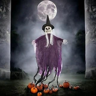 Halloween Dekorati̇f Şapkali İskelet 100Cm Ast6781 ürün görseli 1