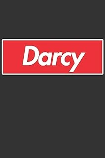Darcy: Darcy Planner Calendar Notebook Journal, Personal Named Firstname Or Surname For Someone Called Darcy For Christmas Or Birthdays This Makes The Perfect Personolised Custom Name Gift For Darcy ürün görseli 1