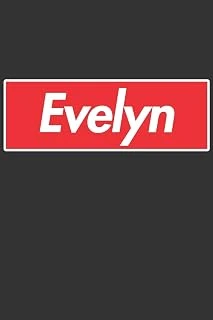 Evelyn: Evelyn Planner Calendar Notebook Journal, Personal Named Firstname Or Surname For Someone Called Evelyn For Christmas Or Birthdays This Makes ... Personolised Custom Name Gift For Evelyn ürün görseli 1