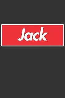 Jack: Planner Calendar Notebook Journal, Personal Named Firstname Or Surname For Someone Called For Christmas Or Birthdays This Makes The Perfect Personolised Custom Name Gift For ürün görseli 1
