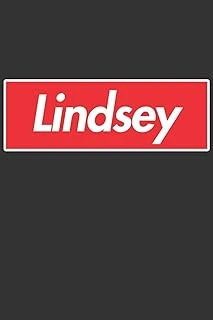 Lindsey: Lindsey Planner Calendar Notebook Journal, Personal Named Firstname Or Surname For Someone Called Lindsey For Christmas Or Birthdays This ... Personolised Custom Name Gift For Lindsey ürün görseli 1