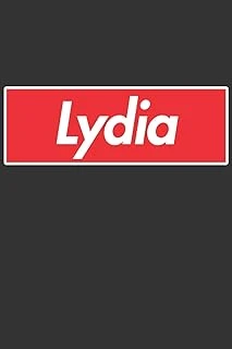 Lydia: Lydia Planner Calendar Notebook Journal, Personal Named Firstname Or Surname For Someone Called Lydia For Christmas Or Birthdays This Makes The Perfect Personolised Custom Name Gift For Lydia ürün görseli 1