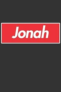 Jonah: Jonah Planner Calendar Notebook Journal, Personal Named Firstname Or Surname For Someone Called Jonah For Christmas Or Birthdays This Makes The Perfect Personolised Custom Name Gift For Jonah ürün görseli 1