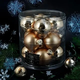 Koopman New Year 12 Parça Yılbaşı Topu Gold 60 Mm ürün görseli 1