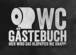 Klo Gästebuch Hier Wird Das Klopapier Nie Knapp!: Wc Klobuch Für Gäste Zum Eintragen I Eintragbuch Lustiges Partygeschenk Zur Einweihung I Kloordnung I ürün görseli 1