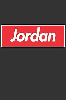 Jordan: Jordan Planner Calendar Notebook Journal, Personal Named Firstname Or Surname For Someone Called Jordan For Christmas Or Birthdays This Makes ... Personolised Custom Name Gift For Jordan ürün görseli 1