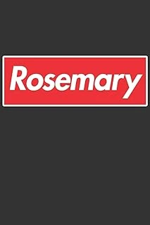 Rosemary: Rosemary Planner Calendar Notebook Journal, Personal Named Firstname Or Surname For Someone Called Rosemary For Christmas Or Birthdays This ... Personolised Custom Name Gift For Rosemary ürün görseli 1