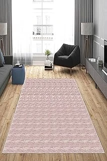 Pelangi Pudra Eskitme Desen Yıkanabilir Kaymaz Taban Tutmaz Salon Halısı Yolluk, Pudra 80 X 300, 135818180300728 ürün görseli 1