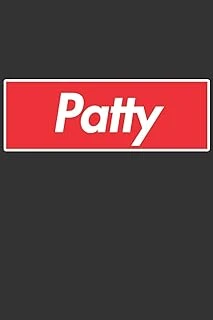 Patty: Patty Planner Calendar Notebook Journal, Personal Named Firstname Or Surname For Someone Called Patty For Christmas Or Birthdays This Makes The Perfect Personolised Custom Name Gift For Patty ürün görseli 1