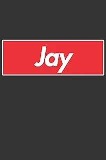 Jay: Jay Planner Calendar Notebook Journal, Personal Named Firstname Or Surname For Someone Called Jay For Christmas Or Birthdays This Makes The Perfect Personolised Custom Name Gift For Jay ürün görseli 1