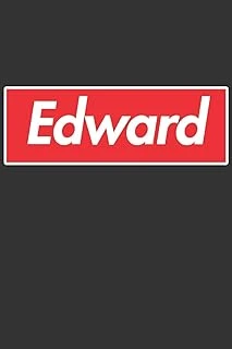 Edward: Edward Planner Calendar Notebook Journal, Personal Named Firstname Or Surname For Someone Called Edward For Christmas Or Birthdays This Makes ... Personolised Custom Name Gift For Edward ürün görseli 1