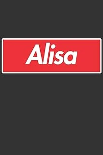 Alisa: Alisa Planner Calendar Notebook Journal, Personal Named Firstname Or Surname For Someone Called Alisa For Christmas Or Birthdays This Makes The Perfect Personolised Custom Name Gift For Alisa ürün görseli 1