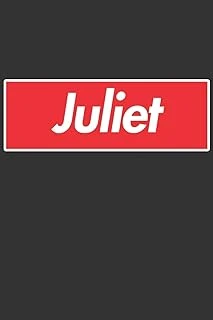 Juliet: Juliet Planner Calendar Notebook Journal, Personal Named Firstname Or Surname For Someone Called Juliet For Christmas Or Birthdays This Makes ... Personolised Custom Name Gift For Juliet ürün görseli 1