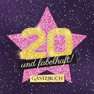 20 Und Fabelhaft: Gästebuch Zum 20.Geburtstag Für Frauen - 20 Jahre Frau - Geschenk & Deko - Buch Für Glückwünsche Und Fotos Der Gäste ürün görseli 1