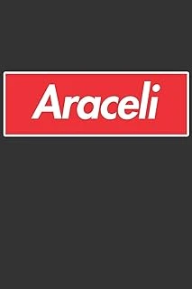 Araceli: Araceli Planner Calendar Notebook Journal, Personal Named Firstname Or Surname For Someone Called Araceli For Christmas Or Birthdays This ... Personolised Custom Name Gift For Araceli ürün görseli 1