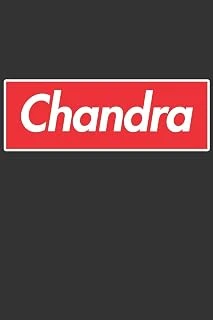 Chandra: Chandra Planner Calendar Notebook Journal, Personal Named Firstname Or Surname For Someone Called Chandra For Christmas Or Birthdays This ... Personolised Custom Name Gift For Chandra ürün görseli 1