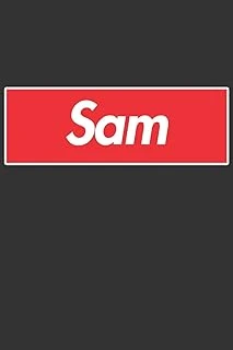 Sam: Sam Planner Calendar Notebook Journal, Personal Named Firstname Or Surname For Someone Called Sam For Christmas Or Birthdays This Makes The Perfect Personolised Custom Name Gift For Sam ürün görseli 1