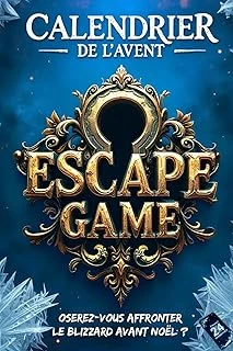 Calendrier De L'Avent Escape Game 2.0 Pour Adultes: Vivez Une Aventure Captivante Avec 24 Jeux, Puzzles Et Énigmes À Résoudre Avant Noël (Livre + Application) ürün görseli 1