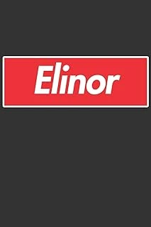 Elinor: Elinor Planner Calendar Notebook Journal, Personal Named Firstname Or Surname For Someone Called Elinor For Christmas Or Birthdays This Makes ... Personolised Custom Name Gift For Elinor ürün görseli 1