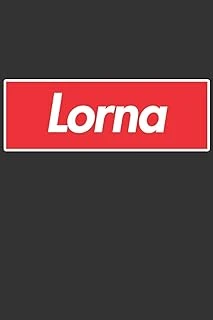 Lorna: Lorna Planner Calendar Notebook Journal, Personal Named Firstname Or Surname For Someone Called Lorna For Christmas Or Birthdays This Makes The Perfect Personolised Custom Name Gift For Lorna ürün görseli 1