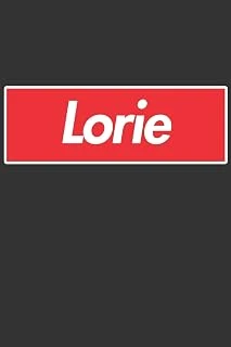 Lorie: Lorie Planner Calendar Notebook Journal, Personal Named Firstname Or Surname For Someone Called Lorie For Christmas Or Birthdays This Makes The Perfect Personolised Custom Name Gift For Lorie ürün görseli 1