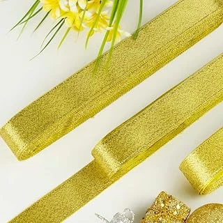 Benim Marifetlerim - Simli Altın Kurdele 1 Cm 10 Metre ürün görseli 1