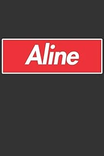 Aline: Aline Planner Calendar Notebook Journal, Personal Named Firstname Or Surname For Someone Called Aline For Christmas Or Birthdays This Makes The Perfect Personolised Custom Name Gift For Aline ürün görseli 1