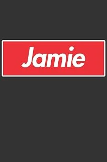 Jamie: Jamie Planner Calendar Notebook Journal, Personal Named Firstname Or Surname For Someone Called Jamie For Christmas Or Birthdays This Makes The Perfect Personolised Custom Name Gift For Jamie ürün görseli 1
