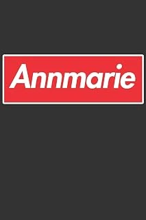 Annmarie: Annmarie Planner Calendar Notebook Journal, Personal Named Firstname Or Surname For Someone Called Annmarie For Christmas Or Birthdays This ... Personolised Custom Name Gift For Annmarie ürün görseli 1