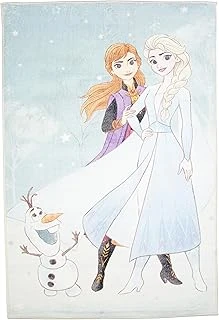 Taç Frozen 2 Winter Karakter Baskılı Polyester Halı, Çok Renkli, 80 X 120 Cm ürün görseli 1