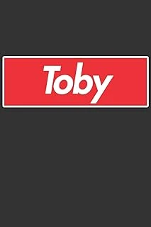 Toby: Toby Planner Calendar Notebook Journal, Personal Named Firstname Or Surname For Someone Called Toby For Christmas Or Birthdays This Makes The Perfect Personolised Custom Name Gift For Toby ürün görseli 1