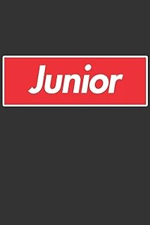 Junior: Junior Planner Calendar Notebook Journal, Personal Named Firstname Or Surname For Someone Called Junior For Christmas Or Birthdays This Makes ... Personolised Custom Name Gift For Junior ürün görseli 1