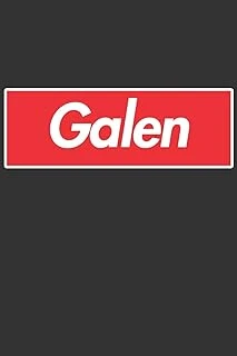 Galen: Galen Planner Calendar Notebook Journal, Personal Named Firstname Or Surname For Someone Called Galen For Christmas Or Birthdays This Makes The Perfect Personolised Custom Name Gift For Galen ürün görseli 1