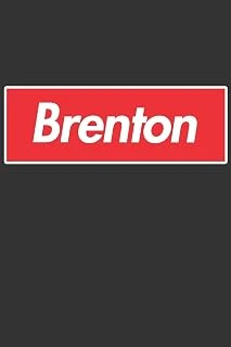 Brenton: Brenton Planner Calendar Notebook Journal, Personal Named Firstname Or Surname For Someone Called Brenton For Christmas Or Birthdays This ... Personolised Custom Name Gift For Brenton ürün görseli 1