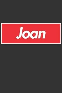 Joan: Joan Planner Calendar Notebook Journal, Personal Named Firstname Or Surname For Someone Called Joan For Christmas Or Birthdays This Makes The Perfect Personolised Custom Name Gift For Joan ürün görseli 1