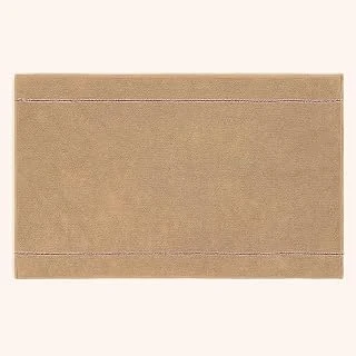 Costa Saçaklı Şerit Detaylı Pamuk Pamuk Kilim 90X140 Cm Bej ürün görseli 1