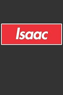 Isaac: Isaac Planner Calendar Notebook Journal, Personal Named Firstname Or Surname For Someone Called Isaac For Christmas Or Birthdays This Makes The Perfect Personolised Custom Name Gift For Isaac ürün görseli 1