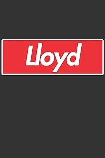 Lloyd: Lloyd Planner Calendar Notebook Journal, Personal Named Firstname Or Surname For Someone Called Lloyd For Christmas Or Birthdays This Makes The Perfect Personolised Custom Name Gift For Lloyd ürün görseli 1