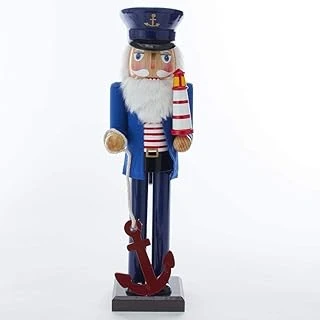 Kurt S. Adler 30 Cm Denizci Çapası Deniz Feneri Fındıkkıran, Çoklu ürün görseli 1