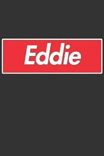 Eddie: Eddie Planner Calendar Notebook Journal, Personal Named Firstname Or Surname For Someone Called Eddie For Christmas Or Birthdays This Makes The Perfect Personolised Custom Name Gift For Eddie ürün görseli 1