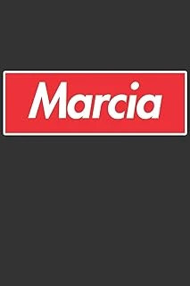 Marcia: Marcia Planner Calendar Notebook Journal, Personal Named Firstname Or Surname For Someone Called Marcia For Christmas Or Birthdays This Makes ... Personolised Custom Name Gift For Marcia ürün görseli 1