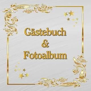 Gästebuch & Fotoalbum Zum Geburtstag Geburtstagsfotoalbum Happy Birthday Party Erinnerungsbuch Geburtstagsfeier Guest Book Wiegenfest Geschenkidee ... Notizheft Tagebuch Grau 02 (German Edition) ürün görseli 1