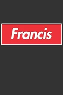 Francis: Francis Planner Calendar Notebook Journal, Personal Named Firstname Or Surname For Someone Called Francis For Christmas Or Birthdays This ... Personolised Custom Name Gift For Francis ürün görseli 1
