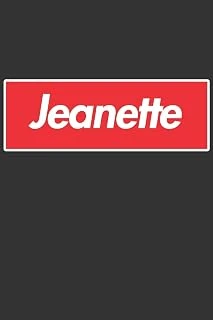 Jeanette: Jeanette Planner Calendar Notebook Journal, Personal Named Firstname Or Surname For Someone Called Jeanette For Christmas Or Birthdays This ... Personolised Custom Name Gift For Jeanette ürün görseli 1