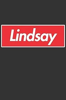 Lindsay: Lindsay Planner Calendar Notebook Journal, Personal Named Firstname Or Surname For Someone Called Lindsay For Christmas Or Birthdays This ... Personolised Custom Name Gift For Lindsay ürün görseli 1
