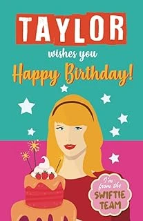 Publishdrive Taylor Wishes You Happy Birthday: Taylor Swift Birthday Gift. A Taylor Swift Book For The Swiftie In Your Life. Taylor Swift Gift ürün görseli 1