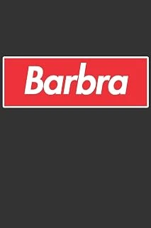 Barbra: Barbra Planner Calendar Notebook Journal, Personal Named Firstname Or Surname For Someone Called Barbra For Christmas Or Birthdays This Makes ... Personolised Custom Name Gift For Barbra ürün görseli 1