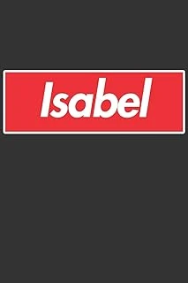 Isabel: Isabel Planner Calendar Notebook Journal, Personal Named Firstname Or Surname For Someone Called Isabel For Christmas Or Birthdays This Makes ... Personolised Custom Name Gift For Isabel ürün görseli 1